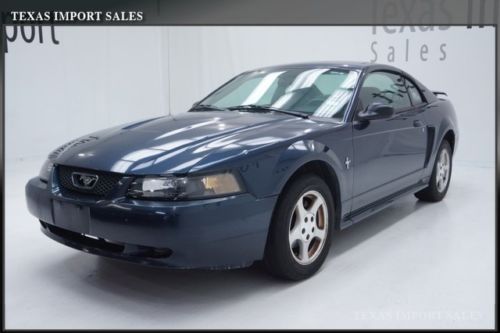 2003 ford mustang coupe,deluxe,manual, blue,we finance!