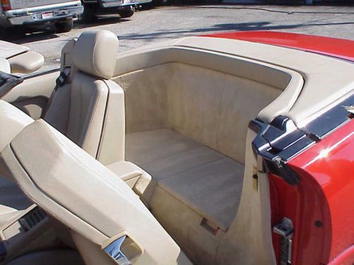 93 Mercedes 500sl       low mileage one owner with 2 tops, image 5