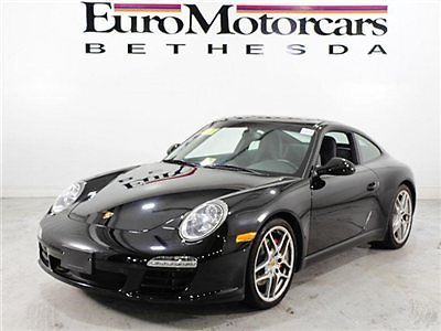 S 6-speed black c2s 997 coupe 11 carrera 10 navigation 08 stick shift manual md