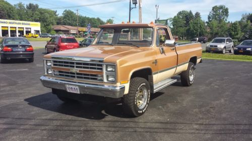 1986 chevrolet c/k20 scottsdale silverado