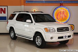 2004 toyota sequoia limited, heated leather seats, cd, power windows &amp; mirrors