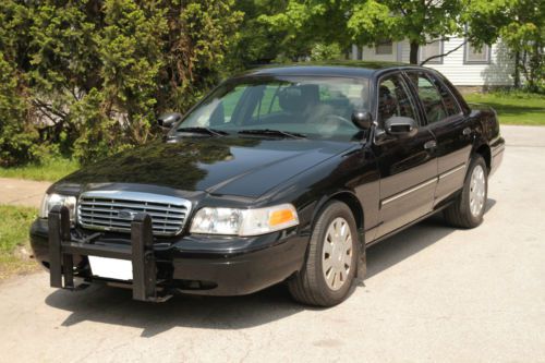 2009 ford crown victoria police interceptor sedan 4-door 4.6l