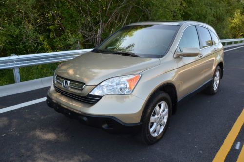 2007 honda cr-v ex-l 2.4l 4cyl awd 4wd 65k miles leather sunroof new tires rims