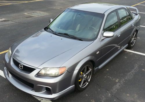 Rare clean modified mazdaspeed sedan upgraded turbo gray metallic custom stereo