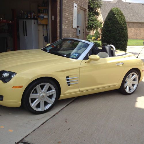 2005 low mileage chrysler crossfire limited convertible loaded