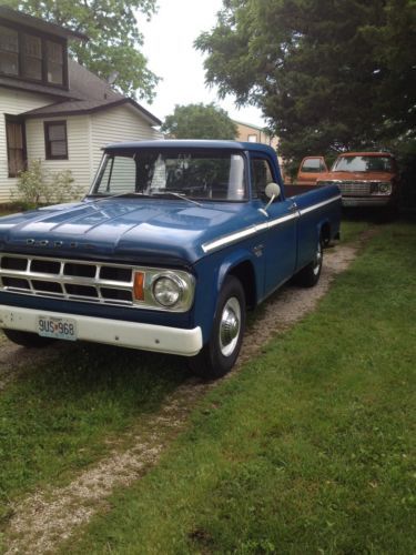 1968 dodge d200 71,xxx original miles