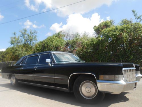 1969 cadillac fleetwood 75 limousine 4-door 7.7l