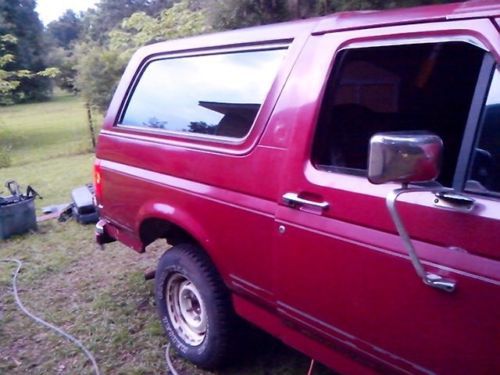 Silver anniversary edition ford bronco florida truck