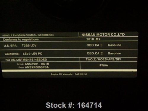 2010 NISSAN CUBE 1.8 KROM EDITION AUTO REAR CAM 50K MI TEXAS DIRECT AUTO, US $14,980.00, image 11
