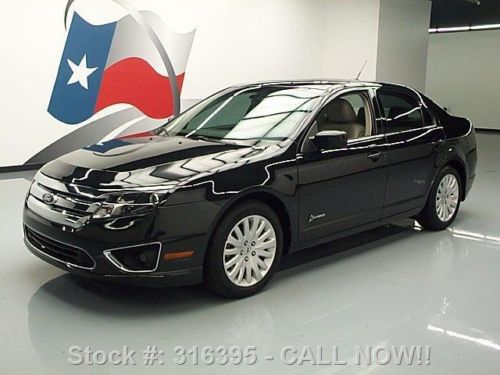 2010 ford fusion hybrid sunroof nav rearview cam 62k mi texas direct auto