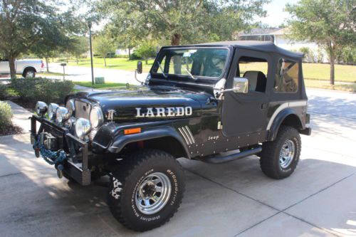 1986 jeep cj7 laredo 4x4 - awesome!!