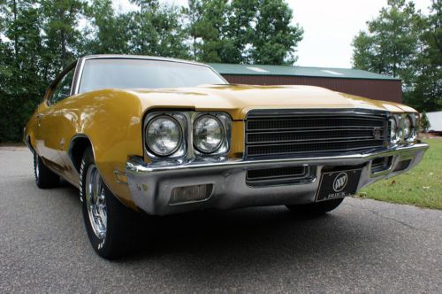 1971 buick gs350 * factory 4-speed * 1 of 358 * ac * original docs