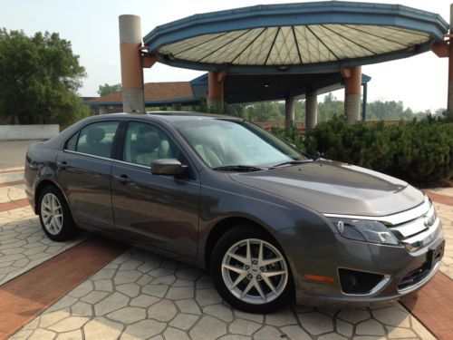 2012 ford fusion sel only 4,834 actual miles no reserve clean rebuilt title
