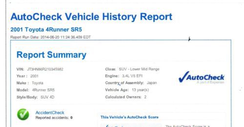 2001 Toyota 4Runner 4x4 SR5 Sport Utility 4-Door 3.4L, US $10,495.00, image 24