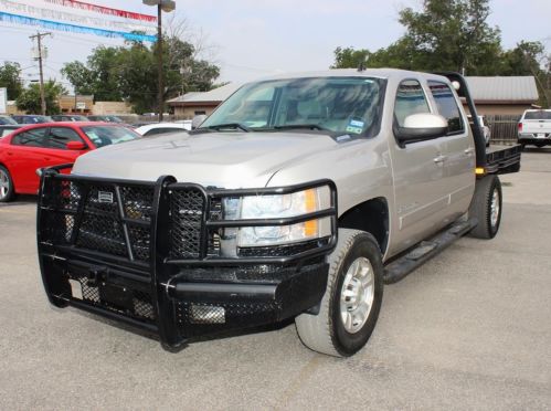 6.6l v8 duramax diesel ltz leather bose power seat heated seats flat bed tow 4x4