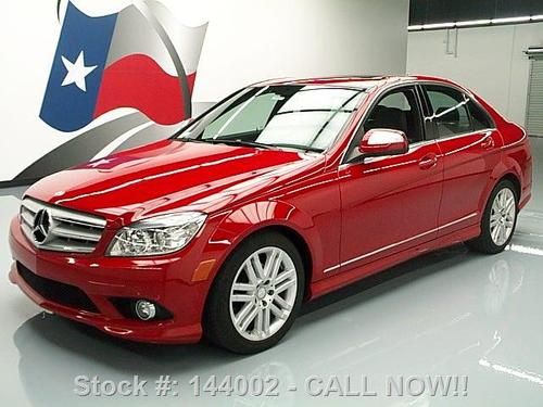 2008 mercedes-benz c300 sport p1 htd seats sunroof 40k texas direct auto