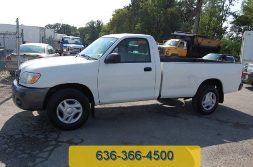 2005 used 4.0 v6 automatic spray in bedliner long bed pickup non tacoma white