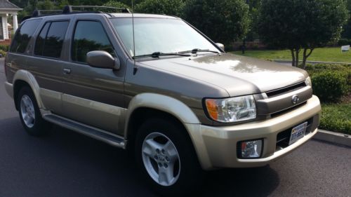 2002 infiniti qx4  sport utility 4-door 3.5l clean carfax