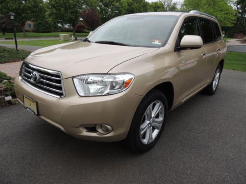 2008 toyota highlander limited carfax 1-owner vehicle