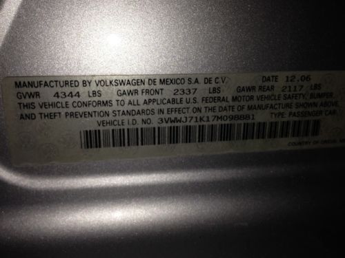 2007 Volkswagen Jetta GLI With Warranty! New Turbocharger, new tires and more!, US $9,600.00, image 12