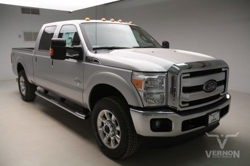 2013 lariat crew 4x4 fx4 navigation sunroof leather heated 20s aluminum diesel