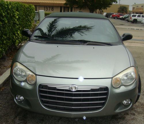 2004 chrylser sebring convertible limited