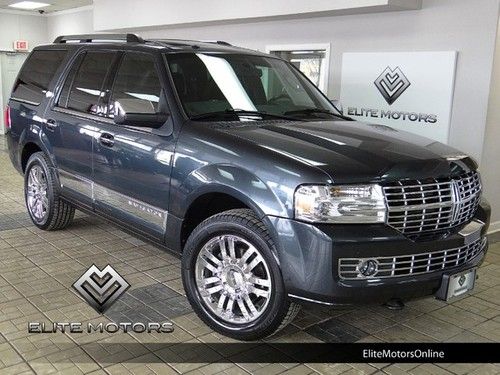 2009 lincoln navigator 4wd navi htd sts rear ent 7~pass xenons crhome