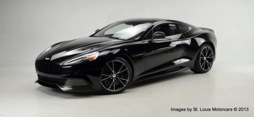 2014 aston martin vanquish coupe onyx black 465 miles demo high specs stunning!