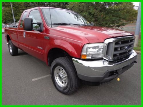 2003 ford f-250 xlt ext cab 4x4 diesel pickup clean carfax report no reserve