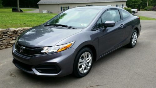 2014 honda civic lx  coupe *1000* miles