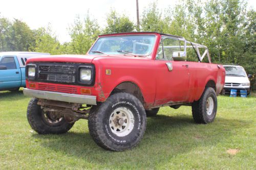 1980 International Scout II Traveler Turbo Diesel sd33t, image 4