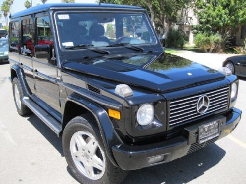 2002 mercedes-benz g500 g-class g-wagon