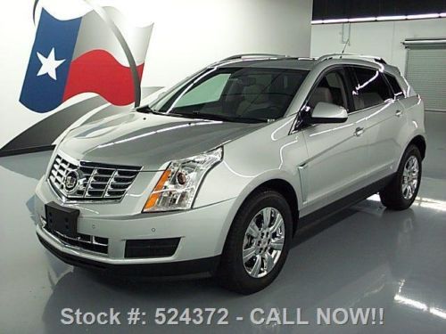 2014 cadillac srx4 lux collection awd pano roof nav 17k texas direct auto