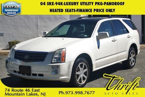 04 srx-94k-luxury utility pkg-panoroof-heated seats-finance price only