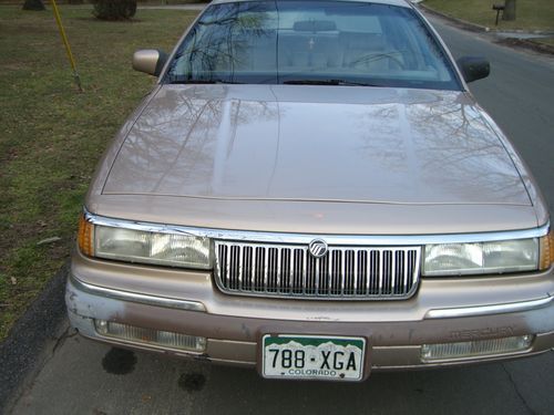 1993 mercury grand marquis ls sedan 4-door 4.6l