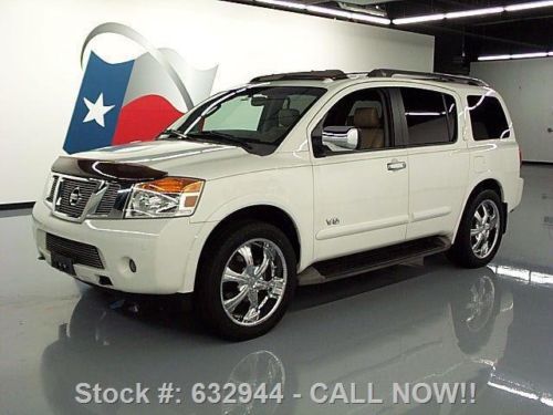 2008 nissan armada le sunroof nav rear cam 22&#039;s 71k mi texas direct auto