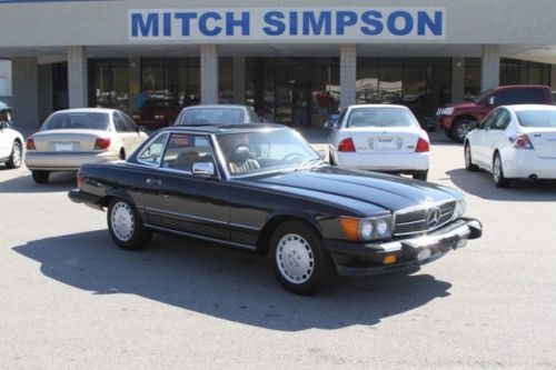 1987 mercedes-benz 560sl roadster very nice original 75k miles perfect carfax