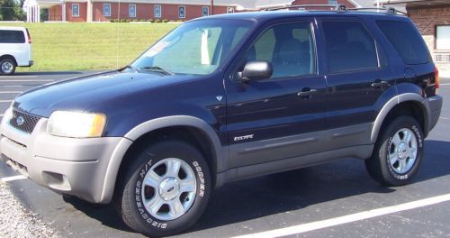 2002 ford escape xlt sport utility 4-door 3.0l