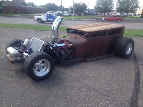 1926 model t tudor ratrod hot rod chopped bagged very cool