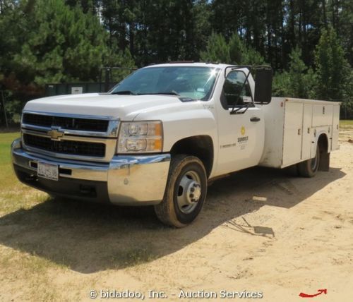 2007 chevrolet 3500hd utility service truck auxiliary fuel tank bidadoo