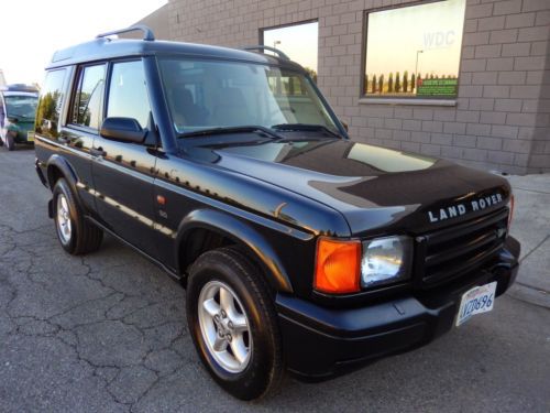 2002 landrover discovery sparkling black / tan int runs/drives great no reserve
