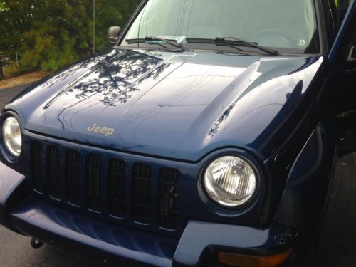 2002 jeep liberty limited 4wd 3.7l v6 lifted