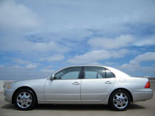 *NO RESERVE 2001 LEXUS LS 430 ULTRA LUXURY PACKAGE ONE OWNER CLEAN CARFAX NICE*, image 4