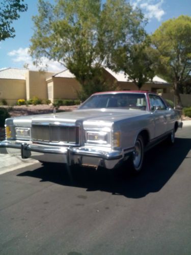 1978 mercury grand marquis 4dr low mileage for year and runs great