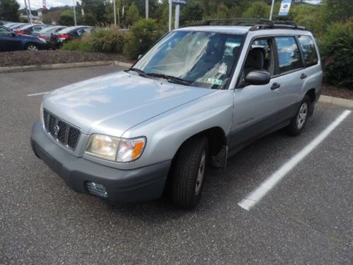2002 subaru forester 1 owner clean carfax awd fog lights super clean no reserve