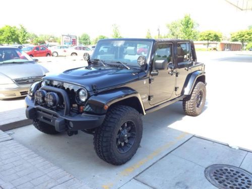 2010 jeep wrangler unlimited sahara aev 6.1l v8 hemi swap - low reserve