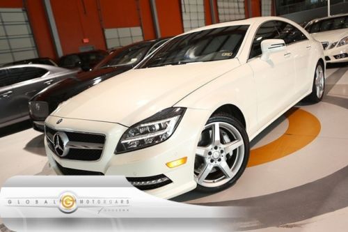 14 mercedes cls550 sport premium 1 2k 1 own hk nav pdc cam keyless vent roof