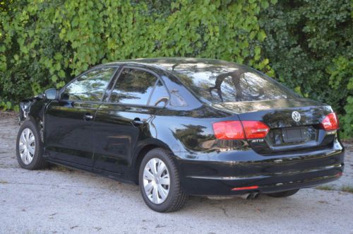 2011 volkswagen jetta 36k miles leather no reserve salvage focus golf cruze vw