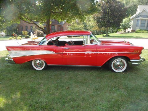 Orginal matador red bel air 2dr hard top, rust- free virginia car