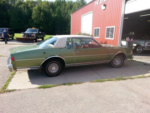 1979 chevrolet caprice classic landeau  coupe 2-door 5.7l